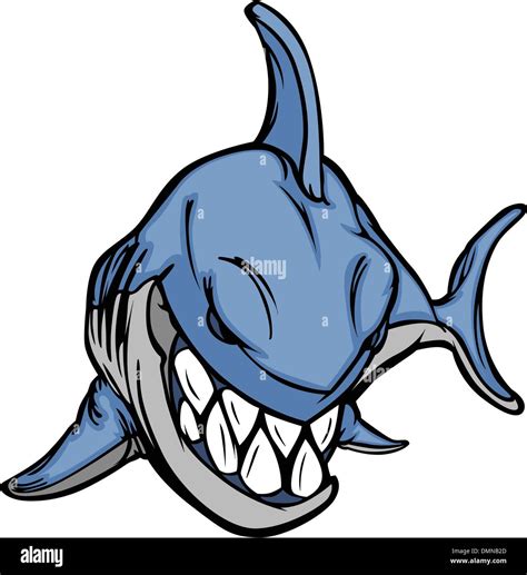 Cartoon Bull Shark