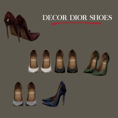 Decor Shoes At Leo Sims Sims 4 Updates