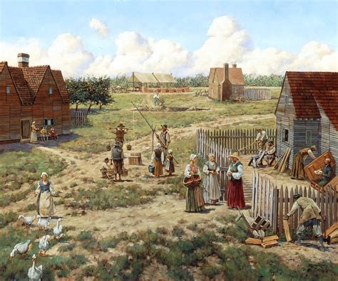 Jamestown 1630s Harveys Industrial Enclave Encyclopedia Virginia