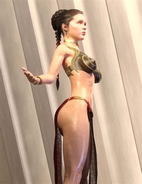 Princess Leia Slave Costume Carrie Fisher