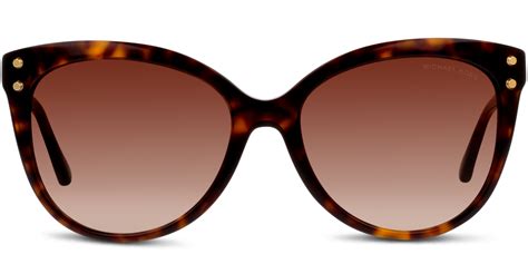 michael kors mk2045 jan sunglasses for women in dark tortoise