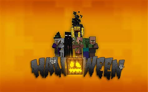 Minecraft Halloween Wallpapers On Wallpaperdog