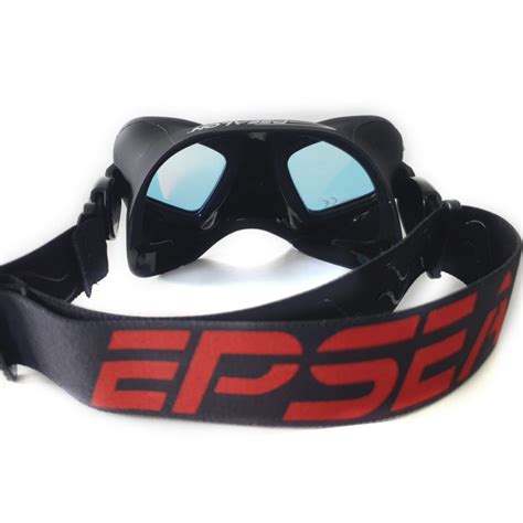 Masque Seawolf Avec Verres Red Flash And Sangle Fat Strap