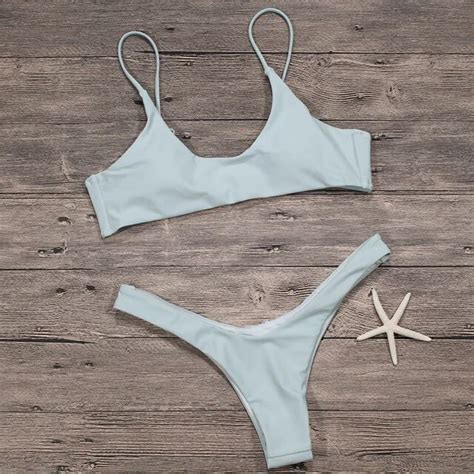 2018 sexy micro bikini plus size swimwear women swimsuit female beach wear push up thong