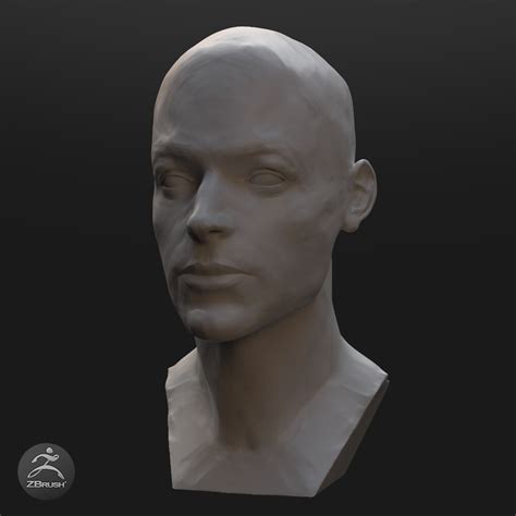 Artstation Head Sculpt