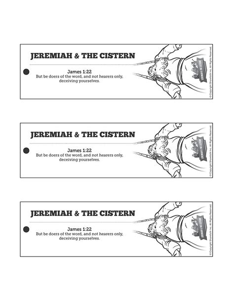 The Prophet Jeremiah Bible Bookmarks The Story Of The Prophet Jeremiah