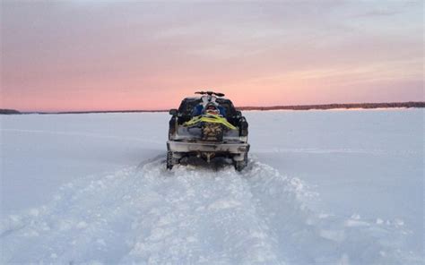 How To Drive Across A Frozen Lake Up Here Publishing
