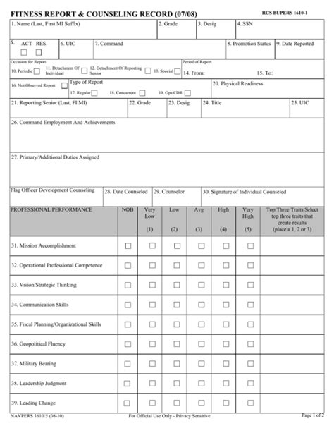 Navpers Form 16105 Fill Out Sign Online And Download Fillable Pdf