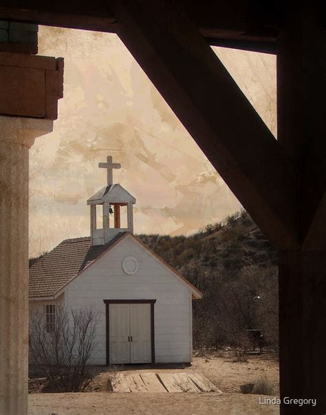Little White Church In The Valley By Linda Gregory Redbubble