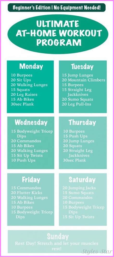 10 Beginners Exercise Routine For Weight Loss At Home