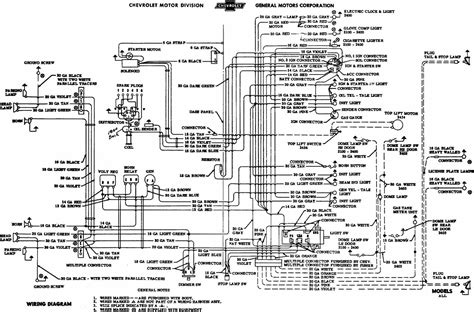 1962 Chevrolet Wiring Diagram
