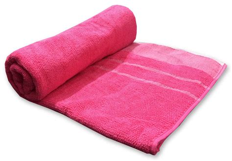 Bombay Handloom Fragrance 100 Cotton Bath Towel 75 X 150 Cm Pink