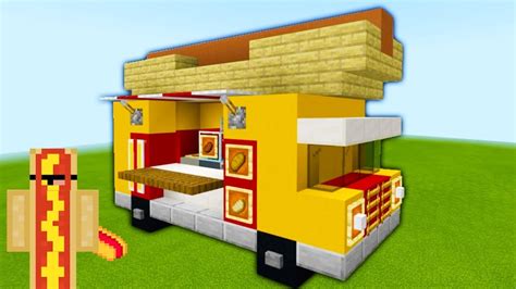 Minecraft taco bell food truck tutorial. Minecraft Tutorial: How To Make A Hot Dog Food Truck "2020 ...