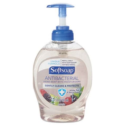 Softsoap Antibacterial Hand Soap White Tea And Berry 12 Bottles Cpc26296ct