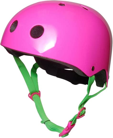 Kiddimoto Size Medium Adjustable Childrens Bike Helmet Building Blocks