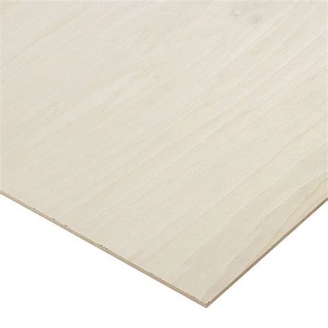 14 In X 4 Ft X 8 Ft Bc Sanded Pine Plywood 166014 The Home Depot