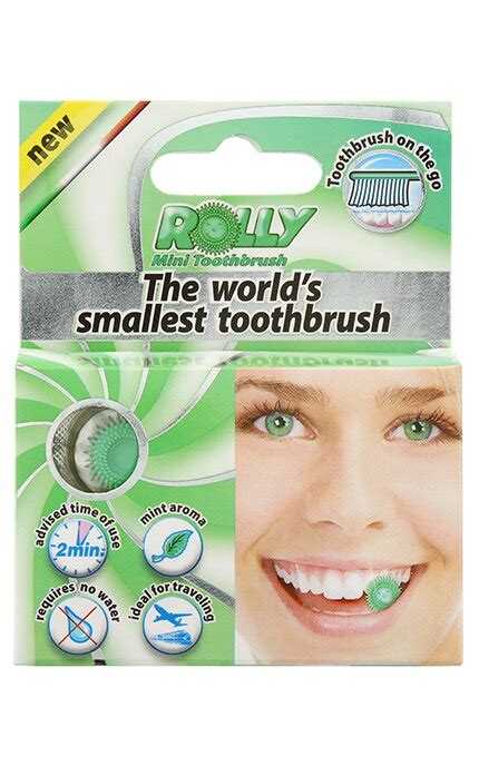 Rolly Toothbrush On The Go Kelioninis Kramtomas Dantų šepetukas 6