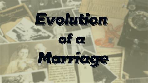 The Evolution Of Marriage Marriage Missions International