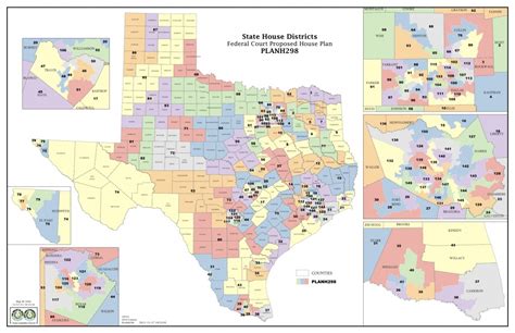 Federal Judges Propose Maps For Texas Legislative Races The Texas Texas Us Representative