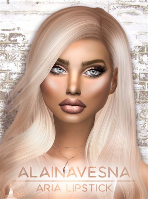 Alaina Vesna Aria Lipstick Sims 4 Downloads
