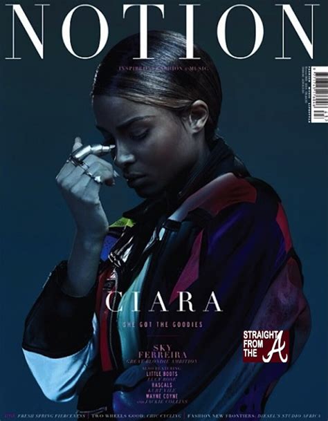 Ciara Covers Notion Magazine Reveals New Album Artwork [photos] Straight From The A [sfta