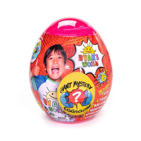 buy ryan s world giant mystery egg series 6 filled with surprises 1 of 3 color variety new