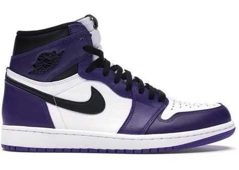 Wir verkaufen hier einen teil von unserer schuhsammlung. Jordan 1 Retro High Court Purple White - 555088-500