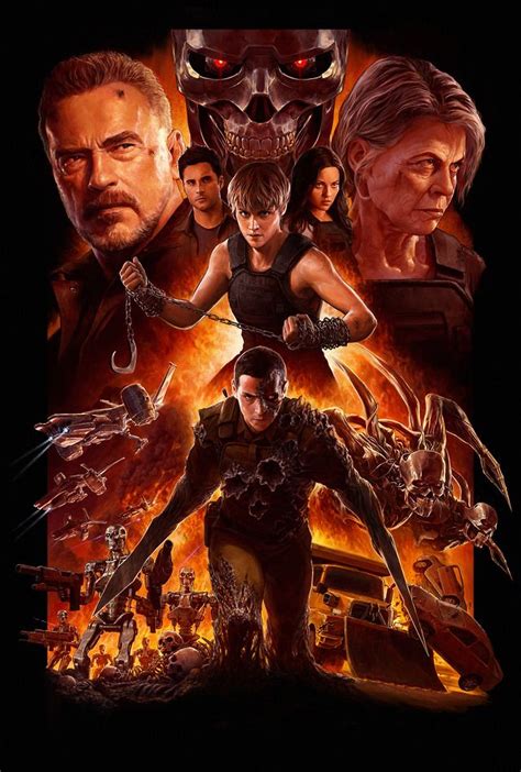 Terminator Dark Fate Pôsteres De Filmes Posters De Filmes Cartazes De Filmes