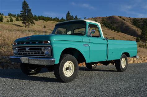 1966 Ford F100 4x4 V8 4 Speed For Sale On Bat Auctions Sold For