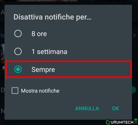 Whatsapp Come Eliminare Tutte Le Notifiche Di Un Gruppo • Guruhitech