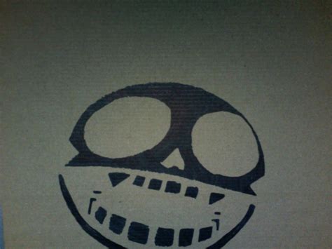 Gorillaz Skull Stencil By Roninmakeswaffles On Deviantart