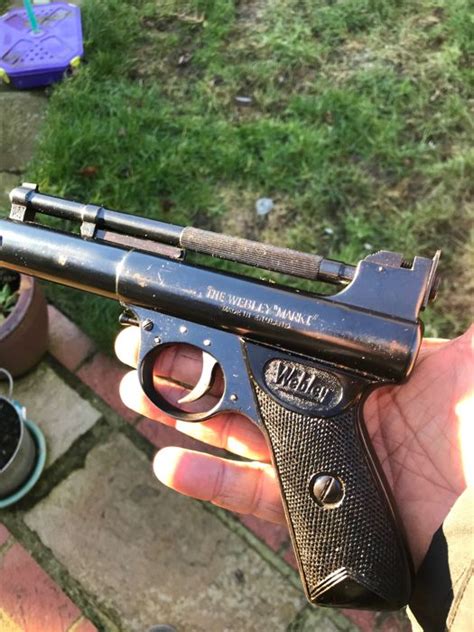 Royaume Uni Webley And Scott Ltd Mk1 Spring Piston Pistolet à