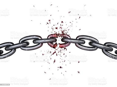 Chain Breaking Stock Photo - Download Image Now - iStock