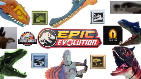 All Jurassic World Epic Evolution Toys 2024 Youtube