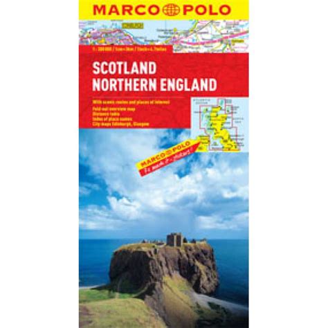 Marco Polo Country Scotland And Northern England Map