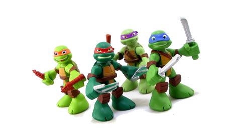 Teenage Mutant Ninja Turtles Half Shell Heroes Mini Figures Video