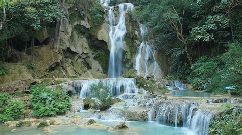 Kuang Si Waterfall And Local Villages Half Day Tour