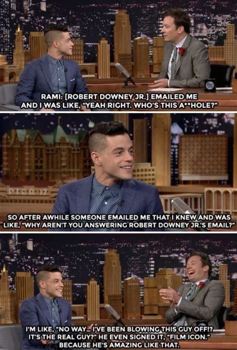 Pin By A Cup Of Tea On Rami Malek Celebrities Funny Really Funny