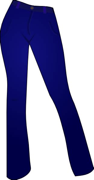 Women Clothing Blue Jeans Clip Art At Vector Clip Art