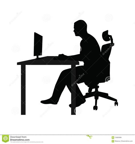 Find our top picks by type, specs and price. Man Sitting On Office Chair At Table And Working Stock ...