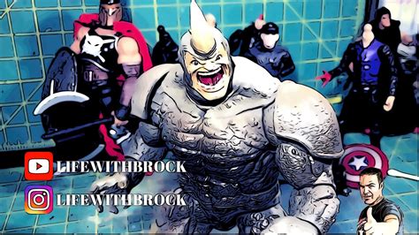 Wave abomination / marvel legends. Marvel Legends Rhino BAF Custom using Abomination BAF ...