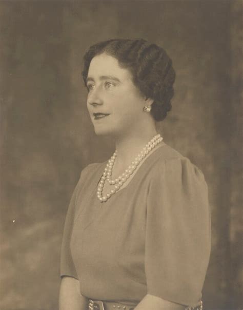 Npg X199596 Queen Elizabeth The Queen Mother Portrait National Portrait Gallery