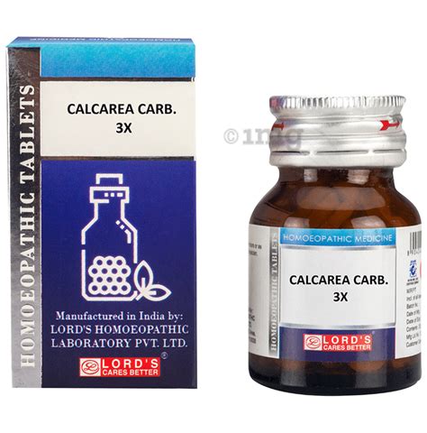 Lords Calcarea Carb Trituration Tablet 3x Buy Bottle Of 250 Gm