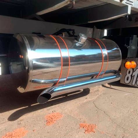 Tanque Combustível Inox 155 Litros Para Caminhão 34 R 134490 Em