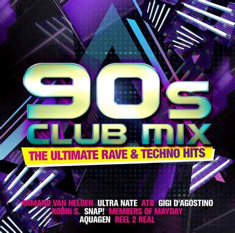 90s Club Mix The Ultimative Rave And Techno Hits Various Artists Amazones Cds Y Vinilos