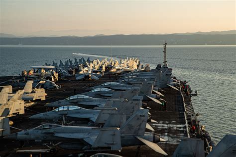 The World’s Largest Aircraft Carrier Arrives in Trieste > United States