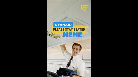 Please Stay Seated Ryanair Memes Shorts Youtube