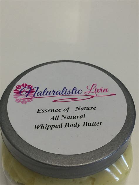 Whipped Body Butter For Women Naturalistic Livin