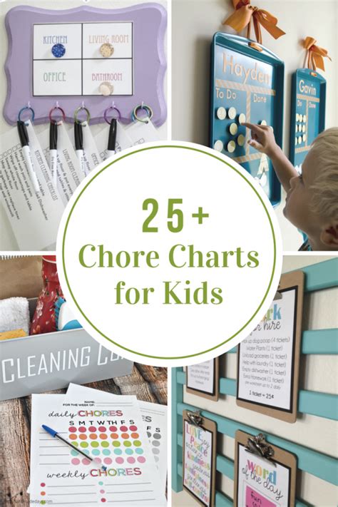 Chore Charts For Kids The Idea Room