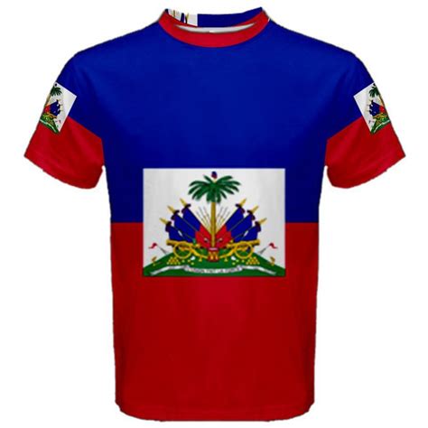 haiti haitian flag sublimated sublimation t shirt s m l xl 2xl 3xl china t shirt and men